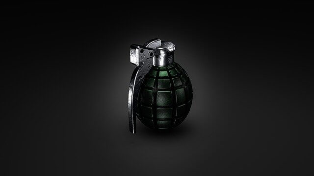 Grenade illustrant la fabrication maison d'une grenade paralysante