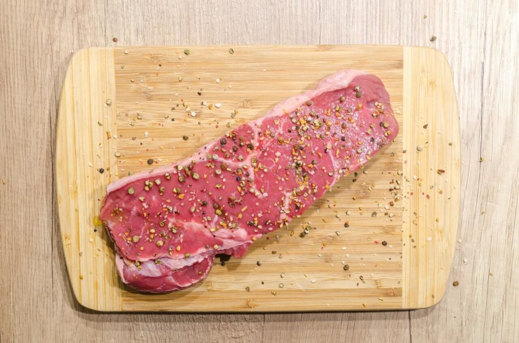 Photo d'une tranche de viande pour illustrer la viande en poudre