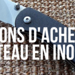 Couteau en acier inoxydable