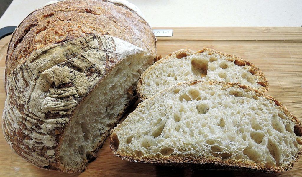 le pain au levain, le levain est un ferment naturel