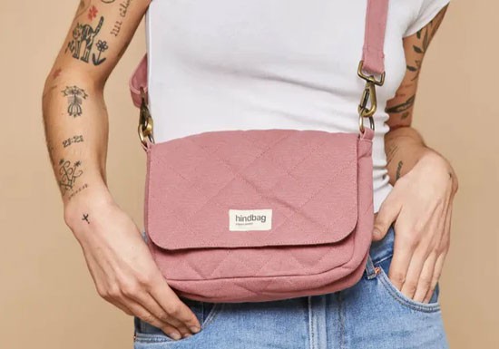 Sacs éco responsables en coton bio par Hindbag disponibles sur la Boutique de Louise