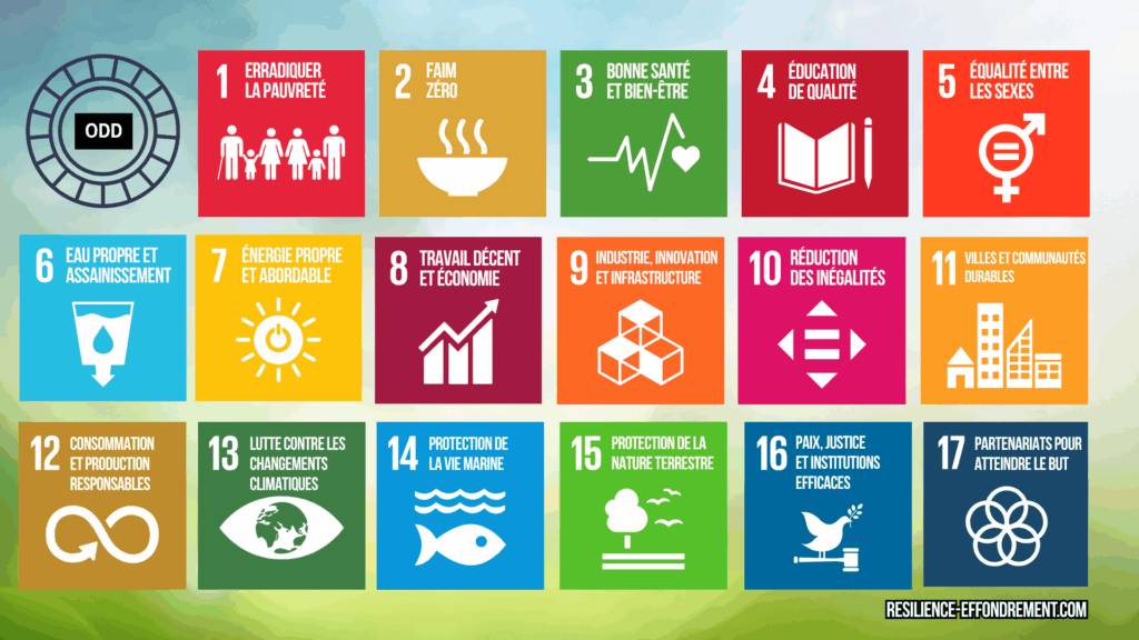 Les objectifs de développement durable de l'ONU