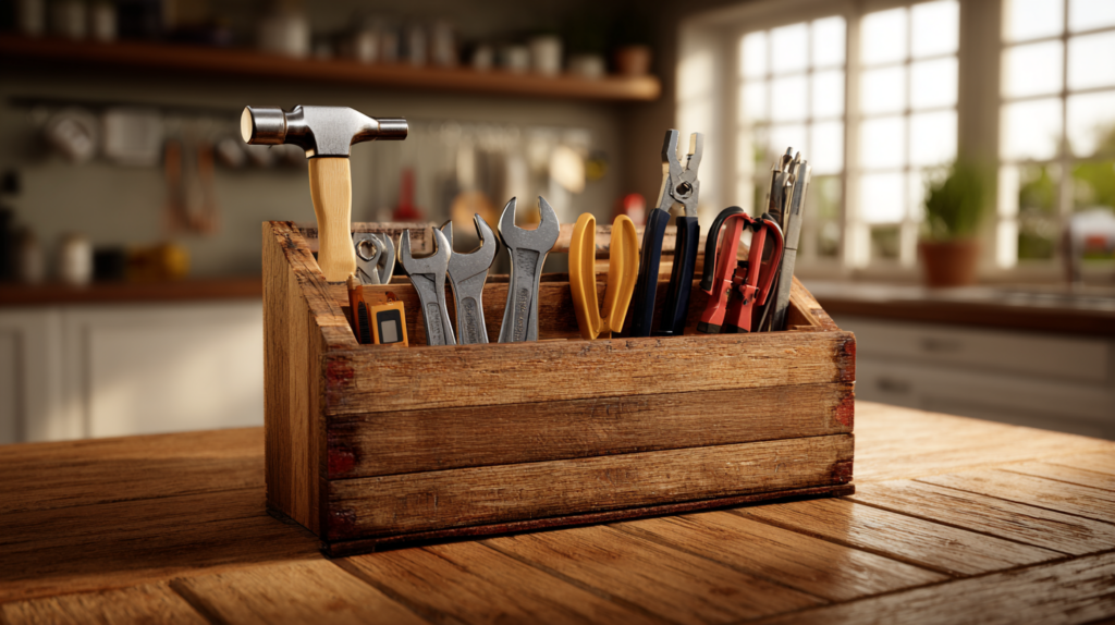 caisse à outils pour maison résiliente