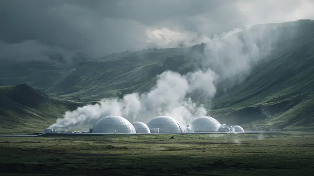 Installation de captation carbone en Islande